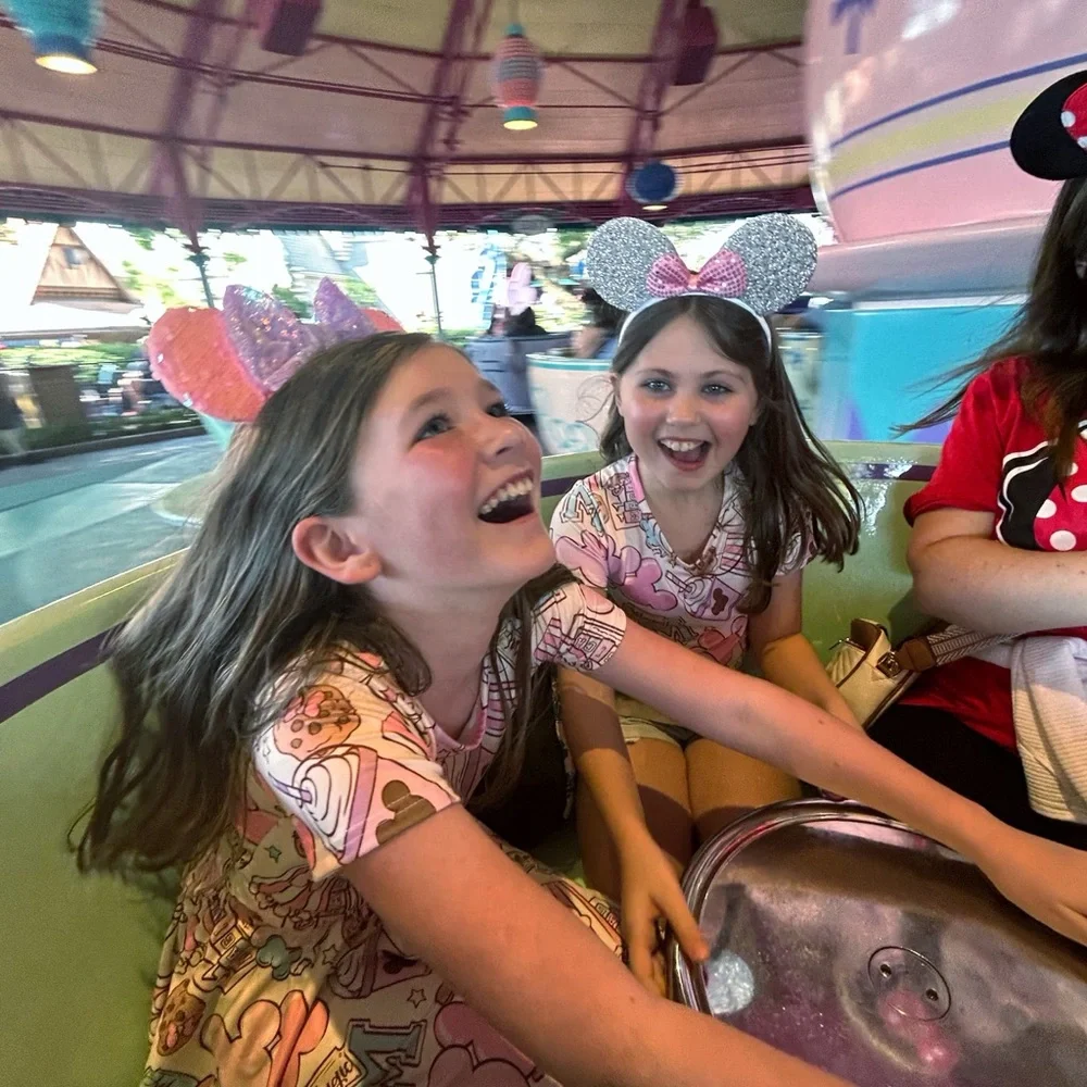 Disney-themed “Treats” Girls' Pink Matching Set